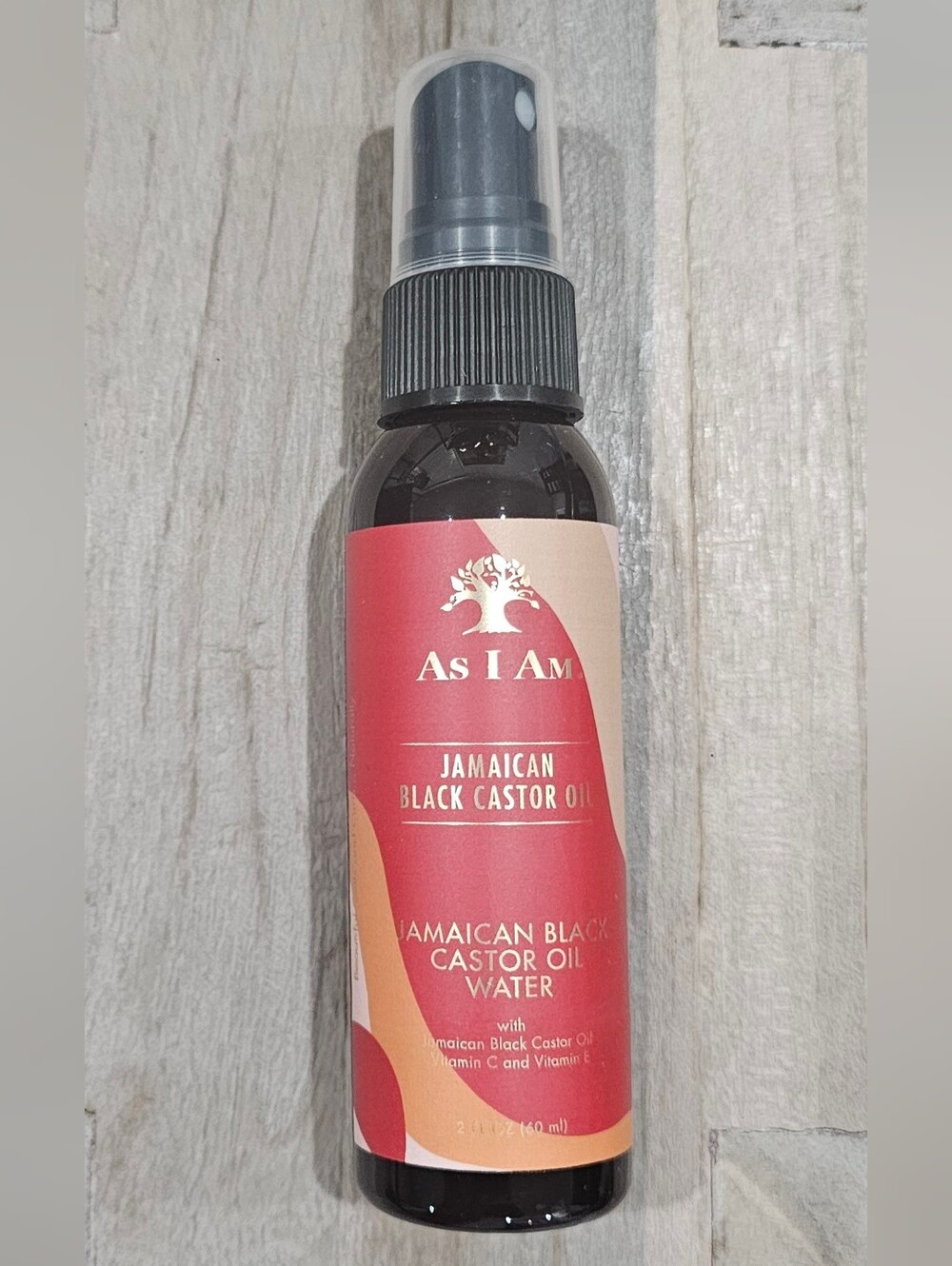 As I Am Jamaican Black Castor Oil Water Spray - 2 Fl Oz Travel Size